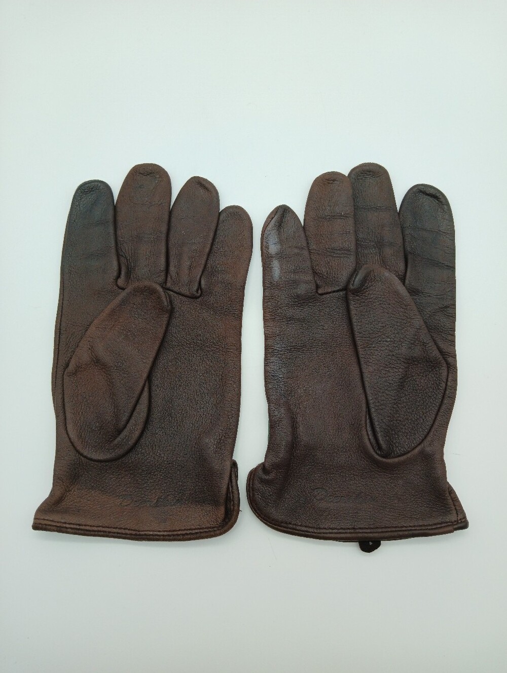 Cabela's Brown Leather Work Gloves